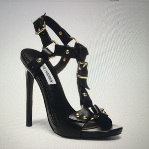 Steve Madden Sandals MINKAH Studded Heels size 8